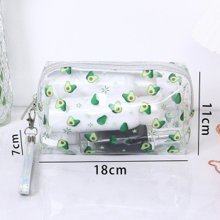 New Large Capacity Portable Waterproof Transparent Cosmetic Storage Bag Wash Bag Portable Travel Cosmetic Bag Wholesale
