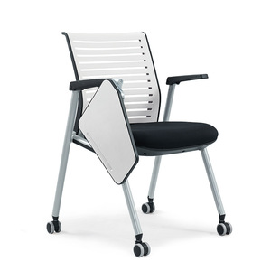 High-end folding training chair simple Conference chair with soft bag leisure negotiation Chair Company office chair conference chair