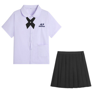 Jk Uniform Female Thai Style School Uniform College Style Class Uniform Early suit Senior high school Graduation Games Chorus Performance Uniform