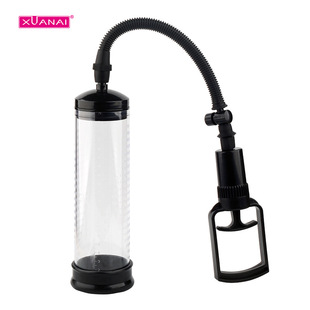 Qiai foreign trade cross-border male negative pressure suction allow erection device manual enlargement device penis stretching trainer for fun