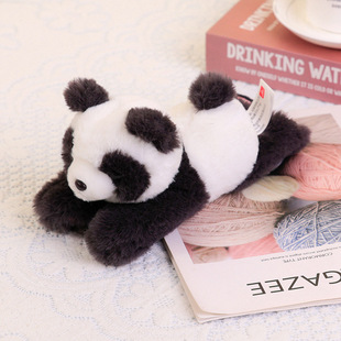 Cross-border Pink Rabbit Rabbit Pop Bracelet Panda Pop Ring Small Raccoon Panda Plush Doll Children's Toy Gift