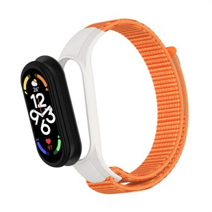 Holdmi подходит для браслета Xiaomi 7 нейлоновый ремешок miband3456TPU защитная рамка нейлоновый браслет