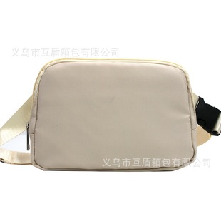 in stock waist bag lulu bag with leisure outdoor sports running chest bag slung with customizable logo without logo