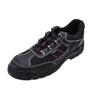 Summer big Shield protective shoes men's anti-smashing anti-piercing PU injection solid bottom protective sandals manufacturers are one size larger