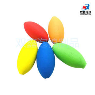 Direct Sale of Colorful Special-Shaped Polished Eva Buoyancy Fishing Floats, Eva Fishing Line Winding Balls, and One-Piece Fishing Rod Grips