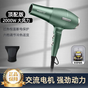 Household hair dryer hair salon high-power hot and cold air dryer blue light constant temperature quick-drying hair care hair dryer