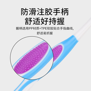 Shu Chen 9107 elastic hard toothbrush teeth cleaning adult household super full box wholesale independent packaging