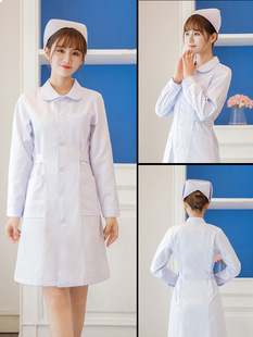 Nurse's Long-sleeved Women's Summer Short-sleeved Saint-Shelly Hospital Doctor's Pharmacy Beauty Salon Work Medical Clothing Suit