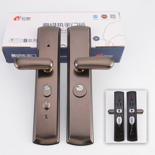 Chenxu SD618A new multi-functional universal anti-pry second-mounted stainless steel anti-theft handle thickened door handle lock
