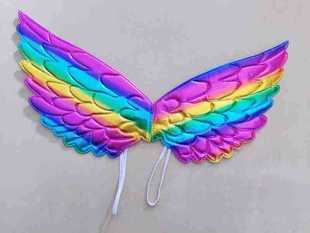 Bright colorful swallow wings little girl toy princess birthday party dress up girl Children's Day gift