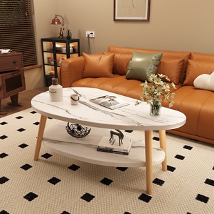 Nordic Coffee Table Small Apartment Living Room Home Sofa Tea Table Simple Modern Rental House Bedroom Small Table