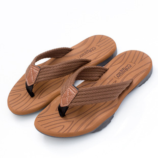 2025 New Summer Fashion Casual Trend Flip Flops Men's Clip Flip Flops Beach Sandals in stock Wholesale