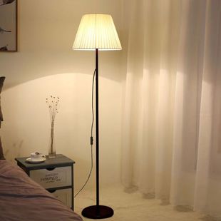 Floor lamp living room bedroom bedside lamp simple modern warm decoration LED sofa vertical table lamp factory wholesale
