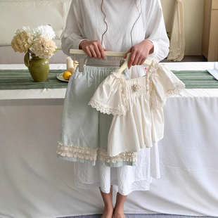 Korean Baby Korean 2025 для девочек сладкий цветочный топ с короткими рукавами для детей свободные повседневные широкие брюки летом