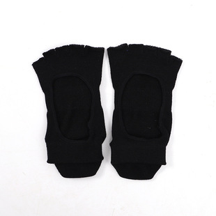 Dispensing Non-slip Yoga Five-finger Socks Women's Breathable Backless Short Socks Dancing Socks Sweat-absorbent Toe Socks Toe Socks