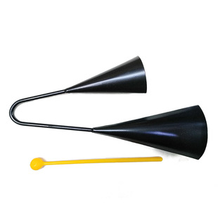 Ago Bell Latin Bell AgogoBells Double Horn A Brother Bell Double Head Cow Bell South American Musical Instrument