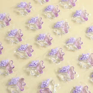 Laundry gel beads three-in-one fragrance retention beads long-lasting anti-mite decontamination laundry beads strong family pack factory wholesale