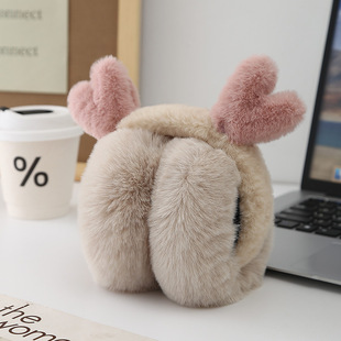 Autumn and winter warm earmuffs women's Korean-style cute student earmuffs winter ear protection plush earmuffs anti-frostbite earmuffs
