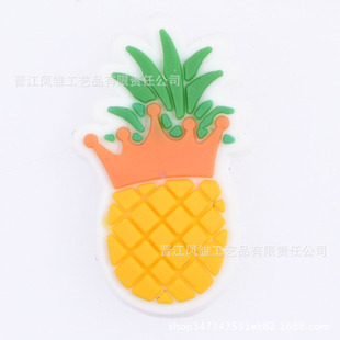 Summer Series Cave Shoes Shoes Flower PVC Soft Glue Garden Shoes DIY Decorative Buckle Cross-border E-commerce Accessories in stock