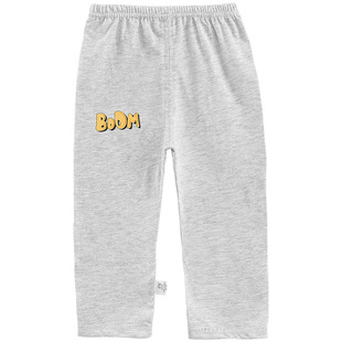 Xiao Qinglong New Boys and Girls Pants Spring and Autumn Children's Pants Boys and Babies Anti-mosquito Casual Pants Trousers 7051