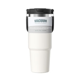 Cross-border wholesale 30 oz20oz stainless steel car cup ice bully vacuum with straw coffee cup thermos cup