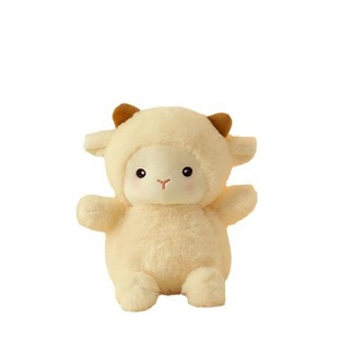 Cute Pork Sheep Doll Pillow Eight-inch Grasping Machine Doll Plush Toy Doll Birthday Gift Ornaments for Girls