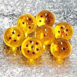 Производители могут оптом Dragon Ball брелок Dragon Ball хрустальный шар смола брелок Dragon Ball хрустальный шар
