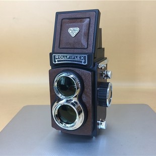 Double-reverse camera model props ornaments/model studio movie props/retro camera model ornaments