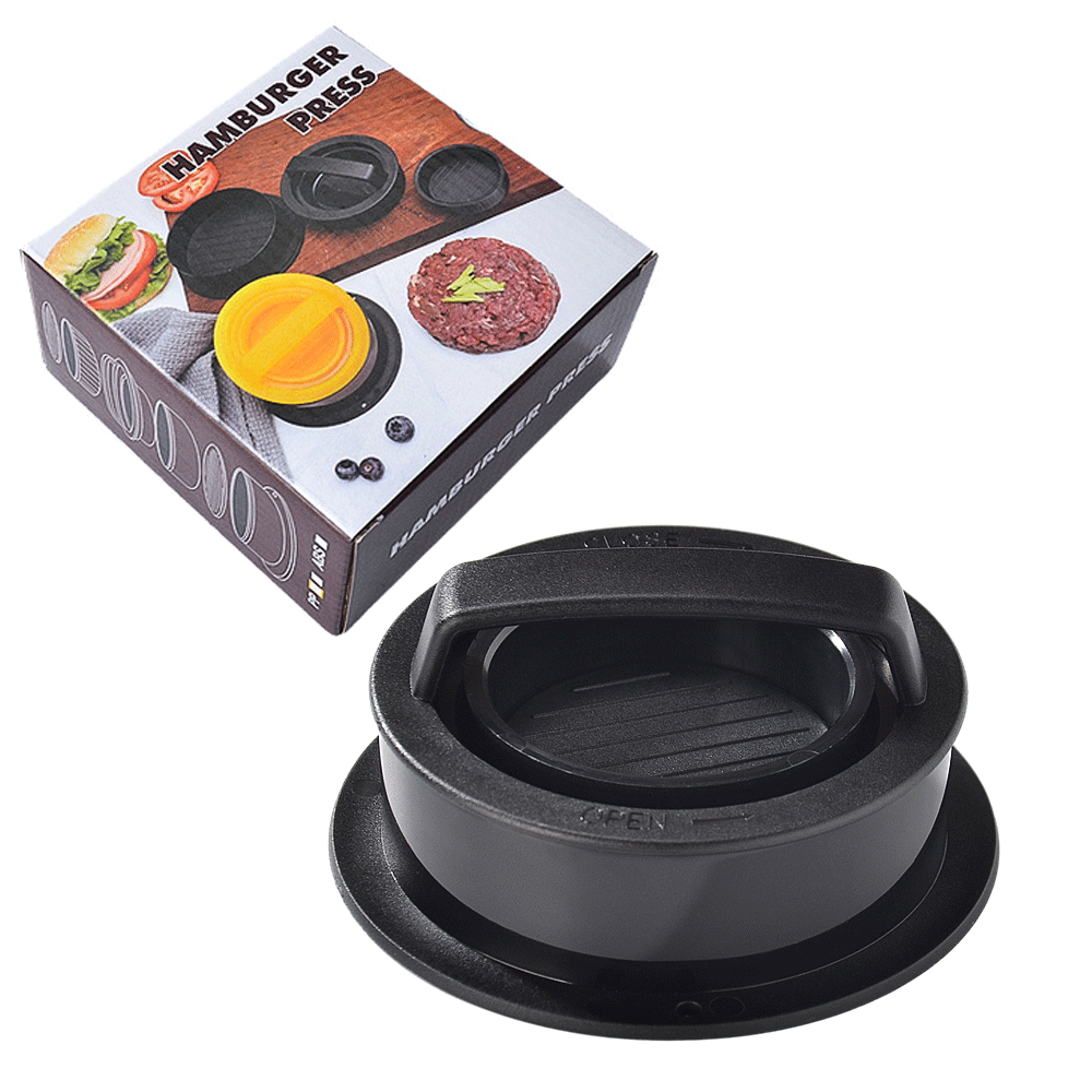 Cross-border hot sale round plastic hamburger meat Press rice ball mold Meat Cake pressing tool Burger Press