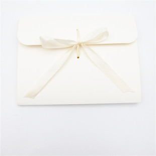 Thickened Kraft paper packaging box silk towel box packaging mask box Ribbon gift A5 envelope postcard paper box