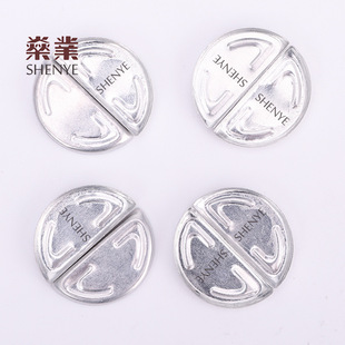 Fan-Shaped Aluminum Tray for Eye Shadow and Concealer Aluminum Butterfly in Makeup Box Blush Box Divided into Aluminum Tray Semi-Circular Aluminum Dish