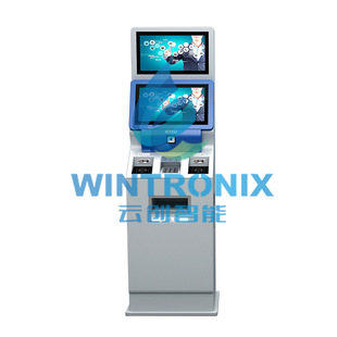 Double-screen self-service terminal smart government hospital service hall self-service printer self-service all-in-one machine