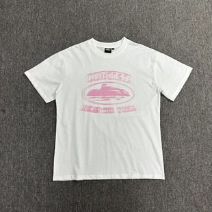 Niche Trendy Brand Alcatraz Island Classic Short-sleeved T-shirt Summer New Loose Casual Round Neck Men and Women Couple Base