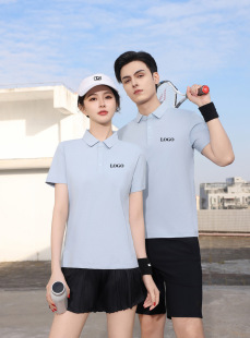 Wholesale high-end polo shirt short sleeve t-shirt lapel summer quick-drying breathable sports tooling cultural shirt logo group
