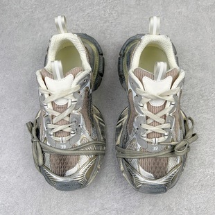 Cost-effective version B 3XL ten-generation mesh lace-up low-top catwalk retro Torre shoes fashion Joker men and women