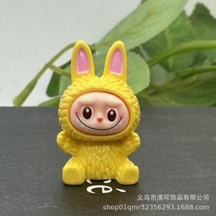 New Cute Bucktoothed Little Sheep Keychain Pendant Cartoon Bag Pendant Stereo Doll Jewelry Accessories Gift