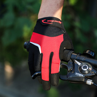 Outdoor Motorcycle Cycling Gloves Summer Shock-Absorbing and Wear-Resistant Women's Road Bike Sports Thin Breathable Touch Screen Bicycle