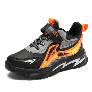 Cold sticky handmade high quality boys sneaker 2022 new children's shoes children medium and big children boys mesh breathable