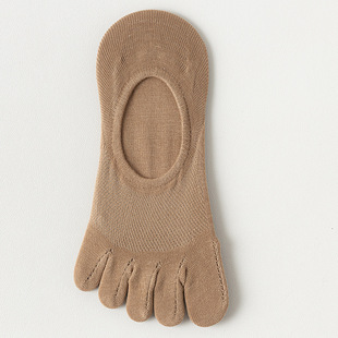 Five-finger socks women's boat socks summer thin cotton summer deodorant short tube shallow mouth women's sports toe toe socks