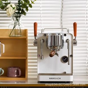 Hambach Hambach Hambach Labybird 7106 Полуавтоматическая итальянская кофемашина для домашнего использования небольшой концентрат для офиса