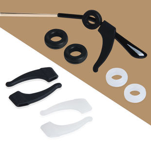 Glasses Anti-Slip Cover Wholesale Round Glasses Cover Silicone Fixed Ear Hook Foot Leg Holder Anti-Hook Accessories Cover