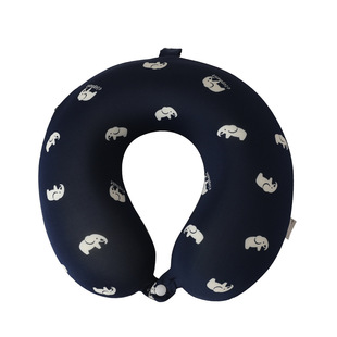 U-shaped Pillow Memory Foam Pillow Slow Rebound Summer Cool Milk Silk Cervical Pillow U-shaped Office Neck Pillow Nap Pillow