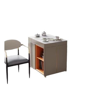 Balcony Telescopic Multi-function Tea Car Household Small Tea Table Rock Board Tea Table Kung Fu Table Small Movable Living Room Coffee Table
