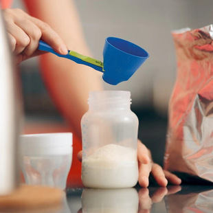 Трансграничный Mess Free Measuring Funnel протеиновый порошок скользящая ложка протеиновый порошок молочный порошок анти-дуршлаг