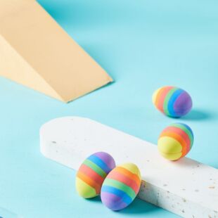 Cute creative stationery eraser wholesale egg eraser student supplies primary school students learning stationery creative