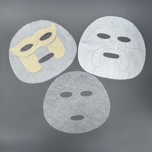 Super soft and high absorbent spunlace non-woven fabric mask cloth for more comfortable skin sticking