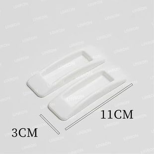 Glass door handle non-perforated window balcony sliding door handle wooden door sliding door open cabinet door adhesive handle
