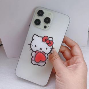 Мультфильм Sanrio двухслойный акриловый держатель мобильного телефона поворотный телескопический кронштейн kitty кошка настольный кронштейн