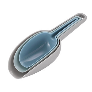 Three-piece plastic ice shovel household baking flour shovel grain feed shovel rice shovel food shovel