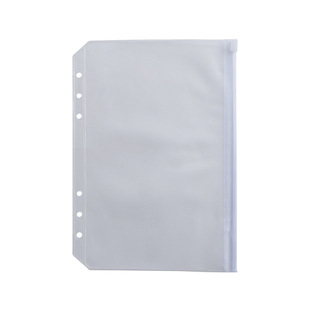 PVC TrAnspArent BAg A6 Loose-leAf Zipper BAg A5 Loose-leAf 6-hole StorAge InformAtion BAg Business CArd Book A7 Loose-leAf BAg